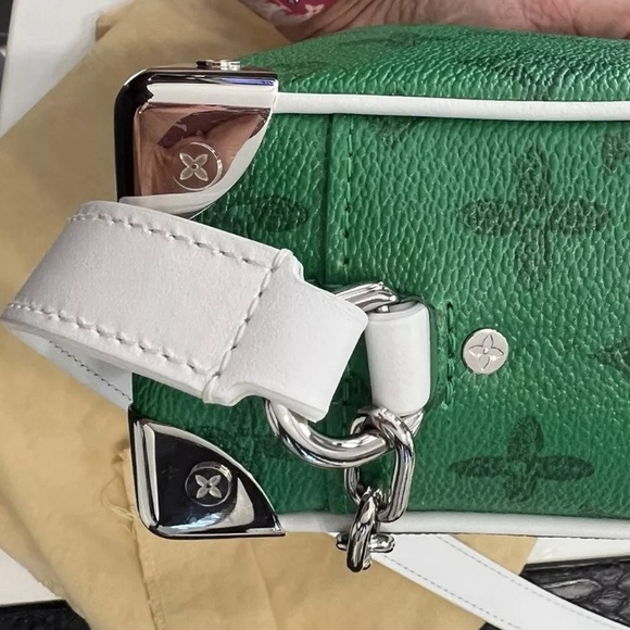 Louis Vuitton x Virgil Abloh Vintage Green Monogram Mini Soft Trunk - Picture 10 of 14